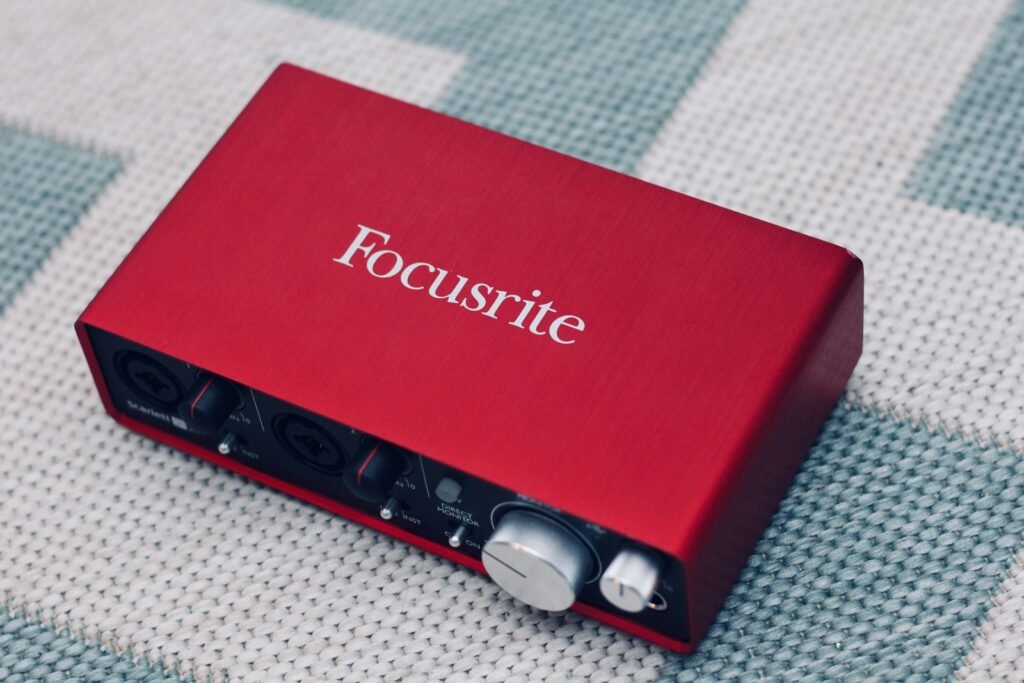 sven-brandsma-4hXTMl7m5oU-unsplash-min Budget Audio Interface: Focusrite Scarlett 2i2 Audio Interface